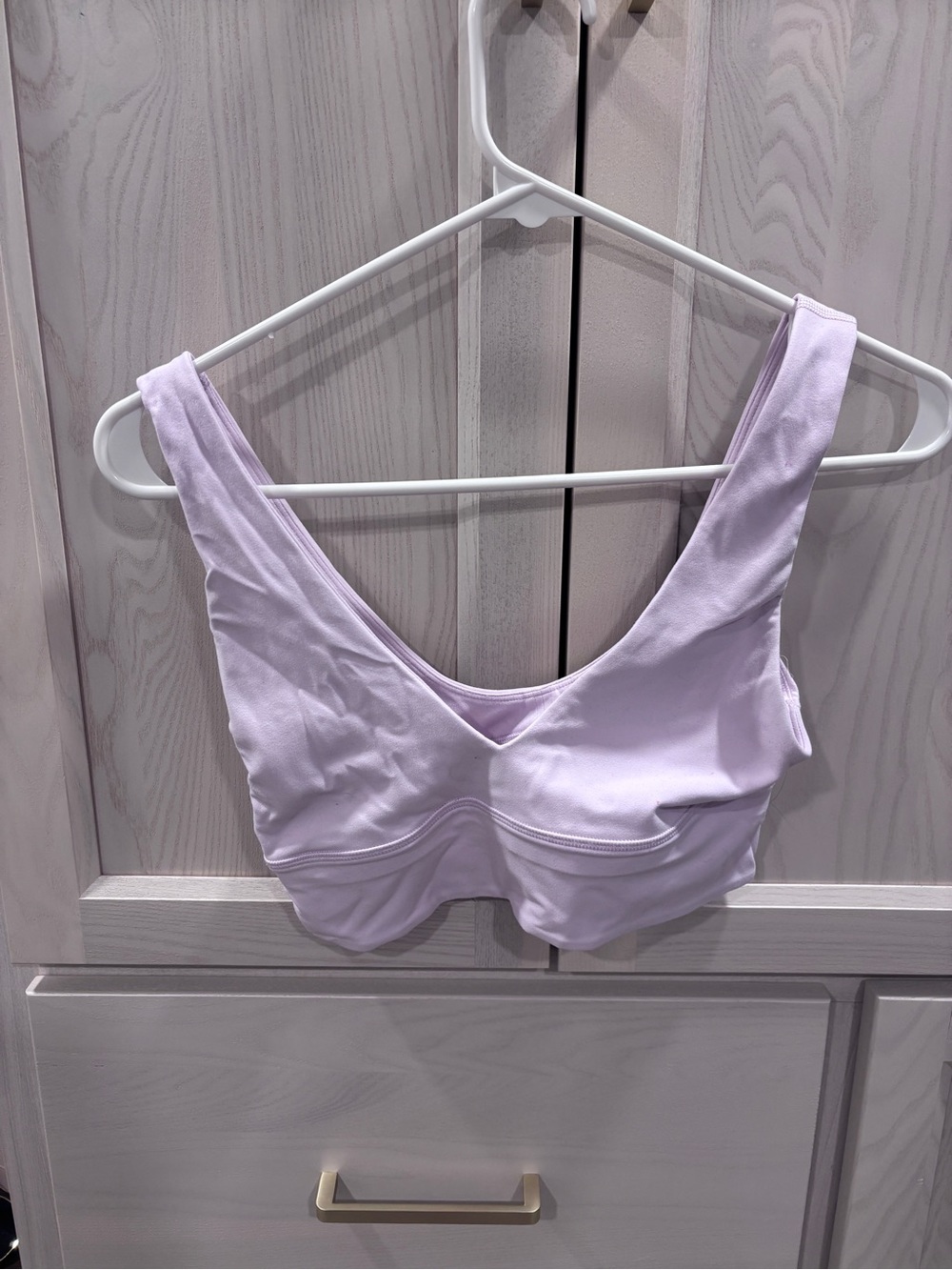 Light pink lululemon bra